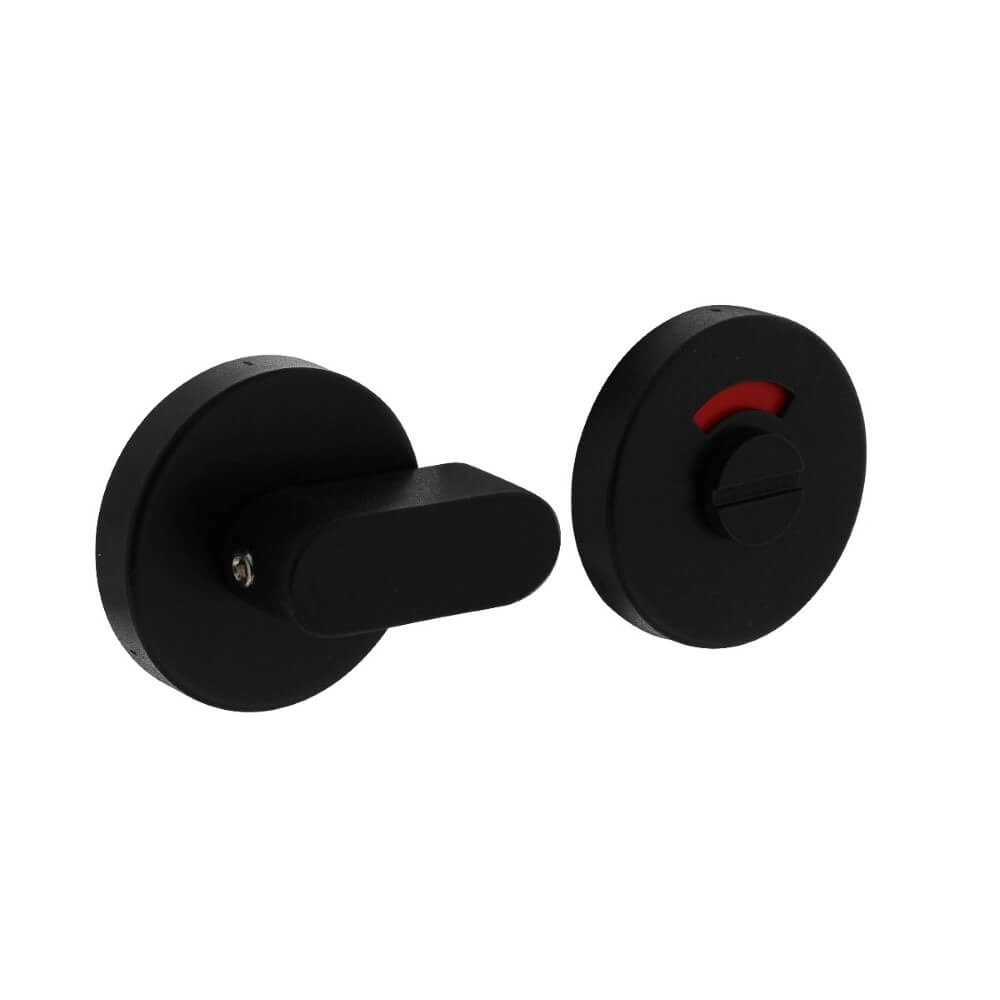 Verschluss der Toilette Tira Komfortknopf schwarz Intersteel 8714186484425