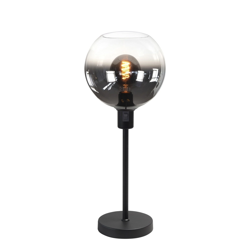 Design-Tischleuchte Fantasy Rauch- und Klarglas