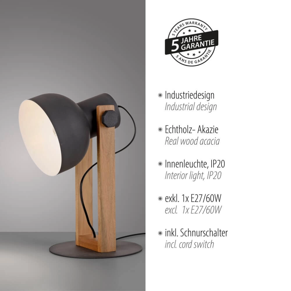 Tischlampe Cup 2.0 1-Licht Just Light 4043689000691