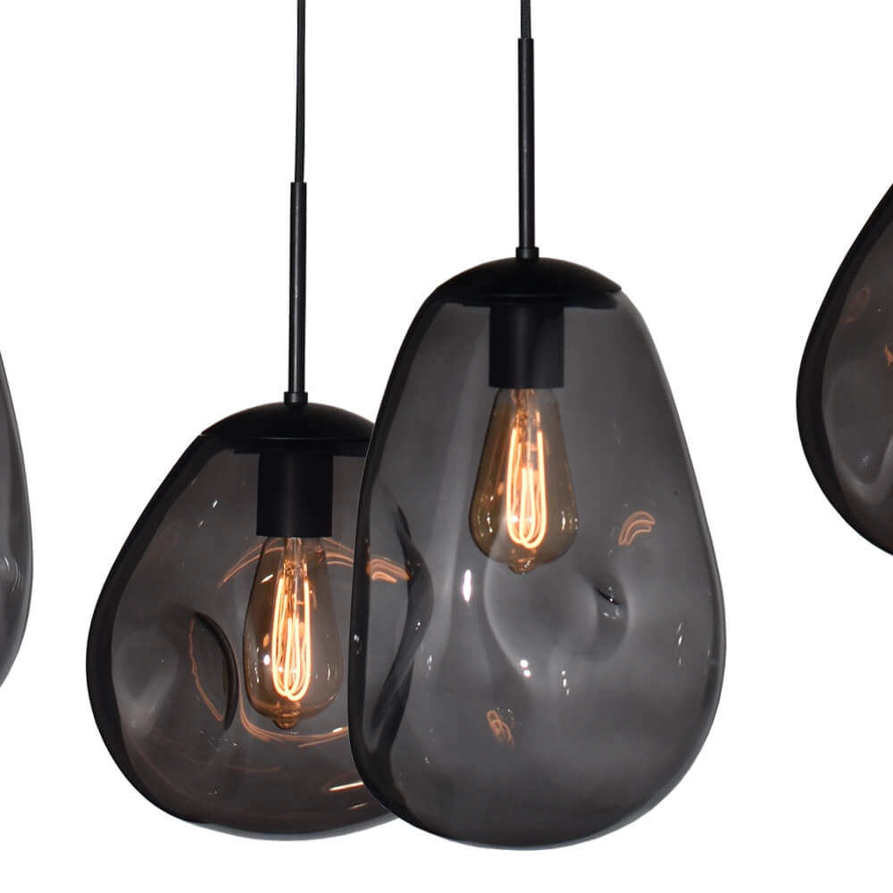 Hängelampe Lava 6x Rauchglas Masterlight 8718121286228