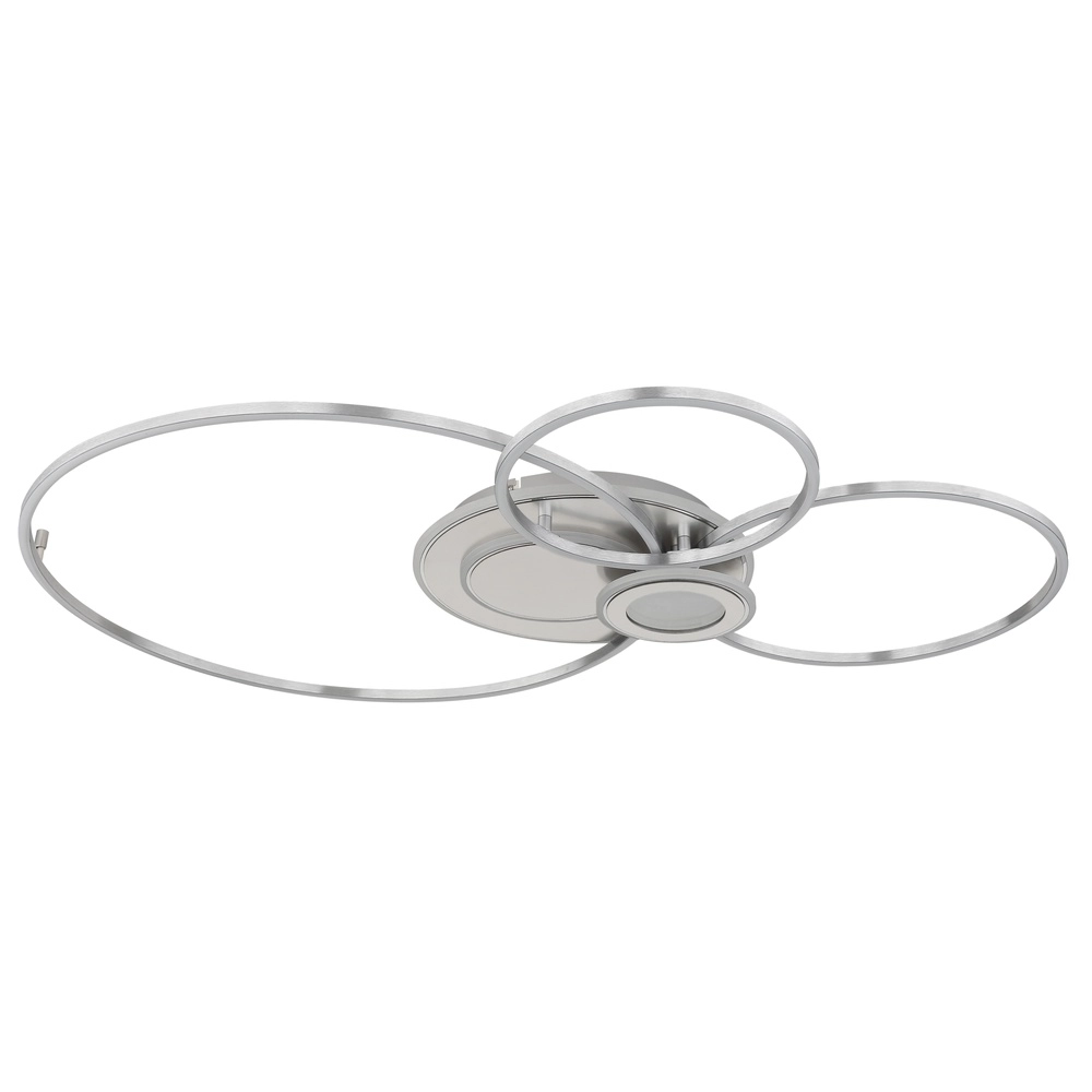 Silbergraue Deckenlampe Beltran Konstruktion Globo 9007371583690