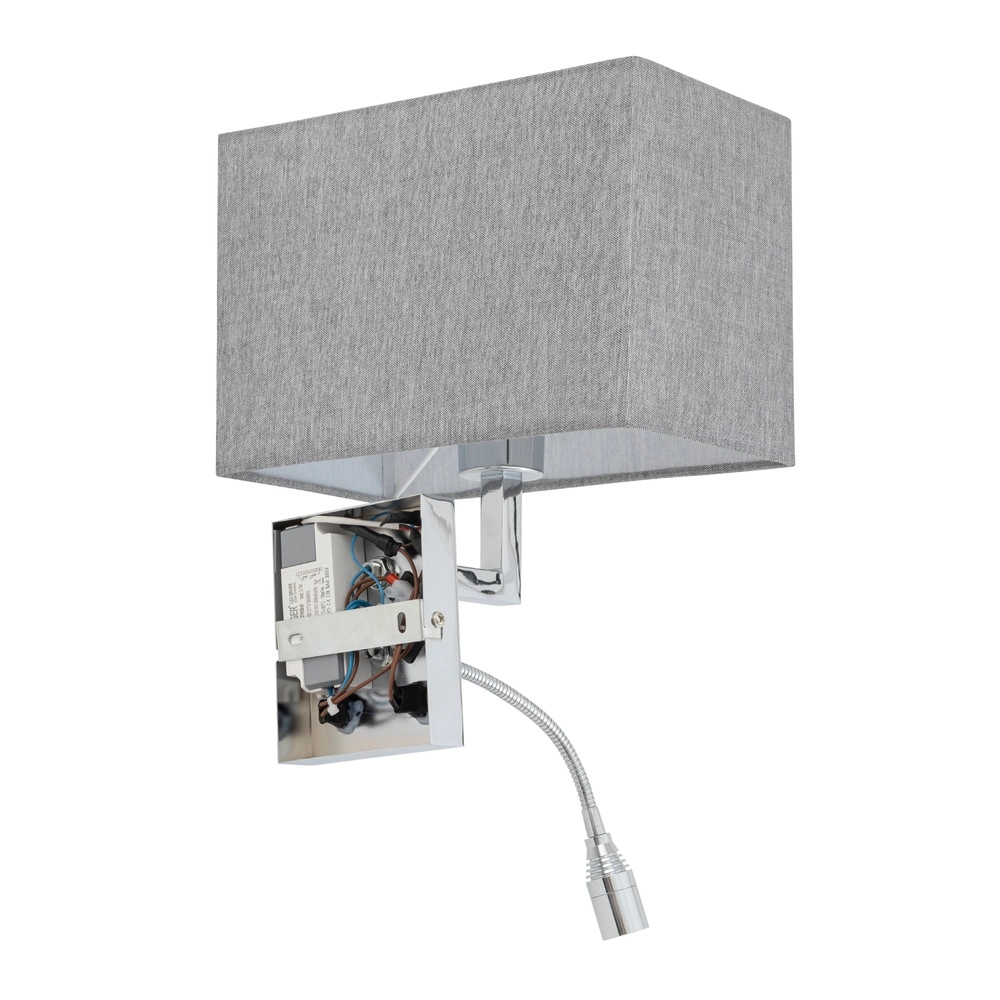 Nachttischlampe Hotel Mood Led 26 cm grau Lyora 5903139117937