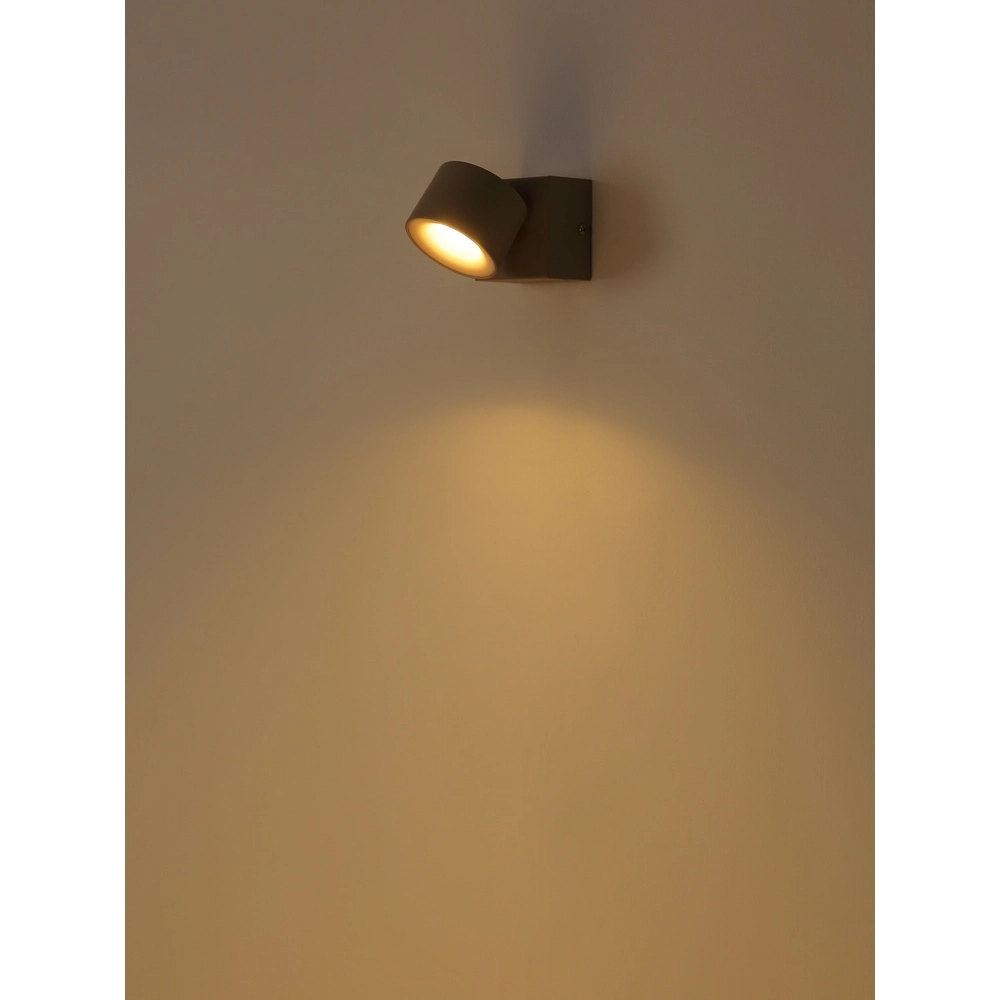 Wandstrahler Rae sandbraun Globo 9007371575862