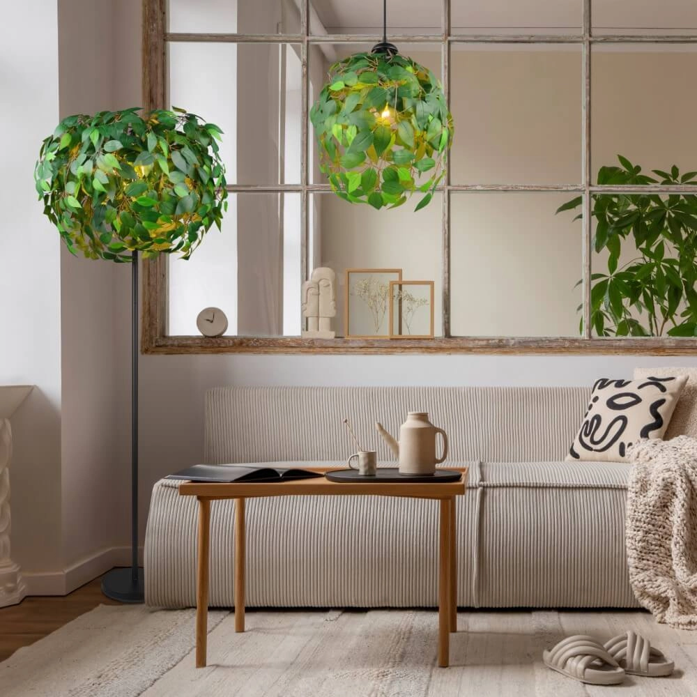 Hängelampe Blätter Leavy Ø 38cm Trio 4017807618211