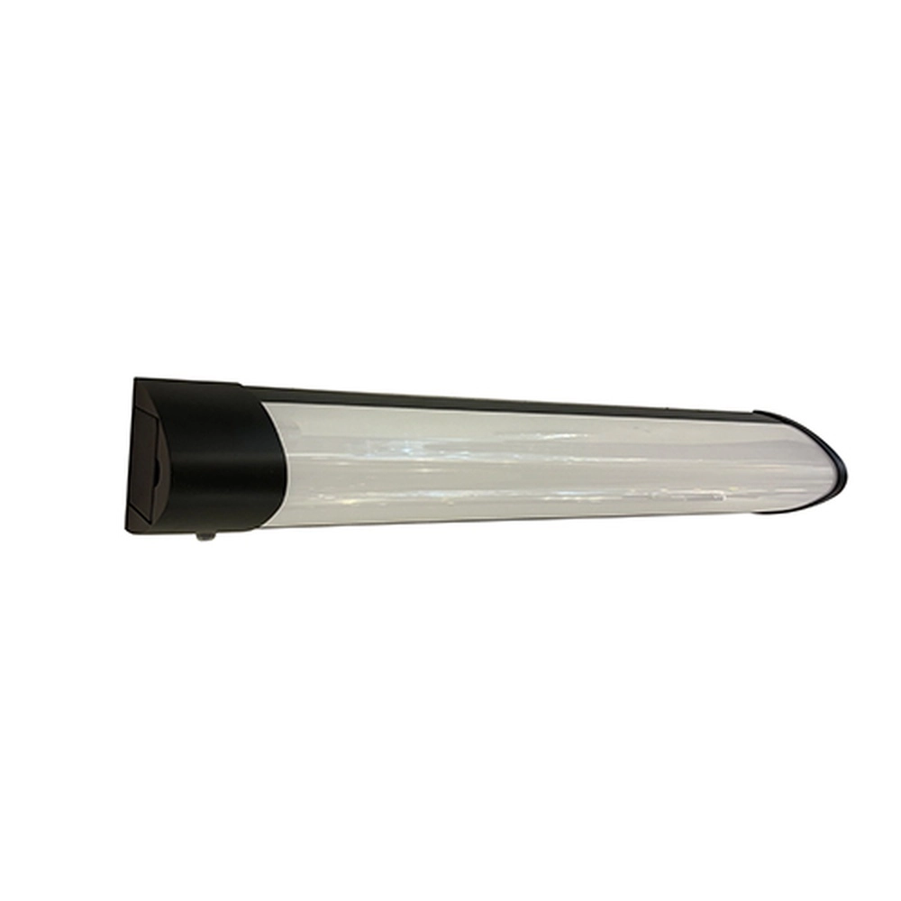 Spiegellampe Tobero Schwarz 60 cm mit Fassung