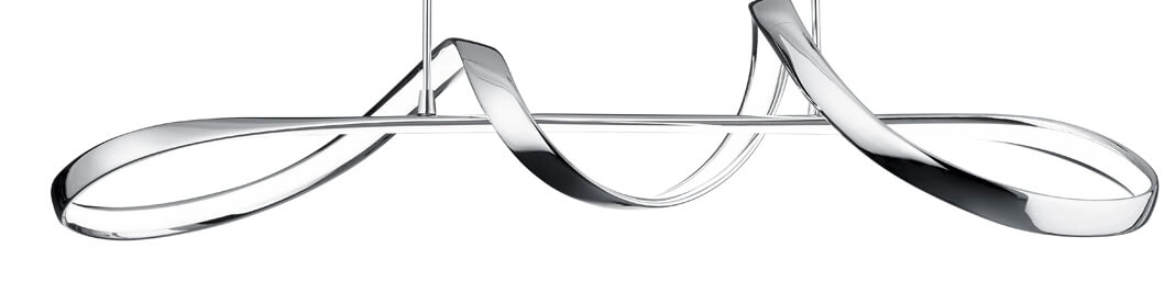 LED-Hängelampe Perugia Chrom Trio 4017807525823