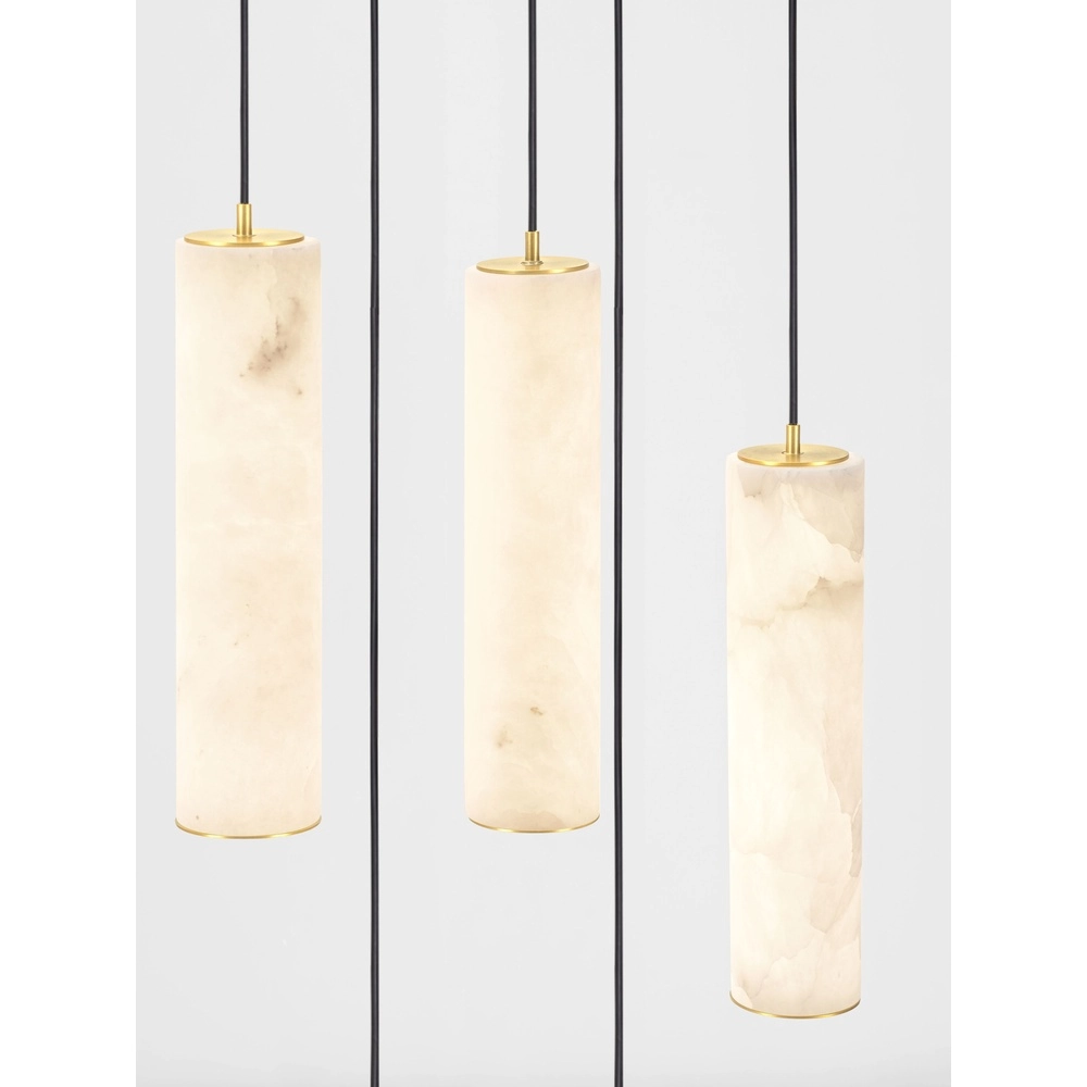 Pendellampe Diletto Gold mit weißen 24-Lichtern Lyora 5212063503250