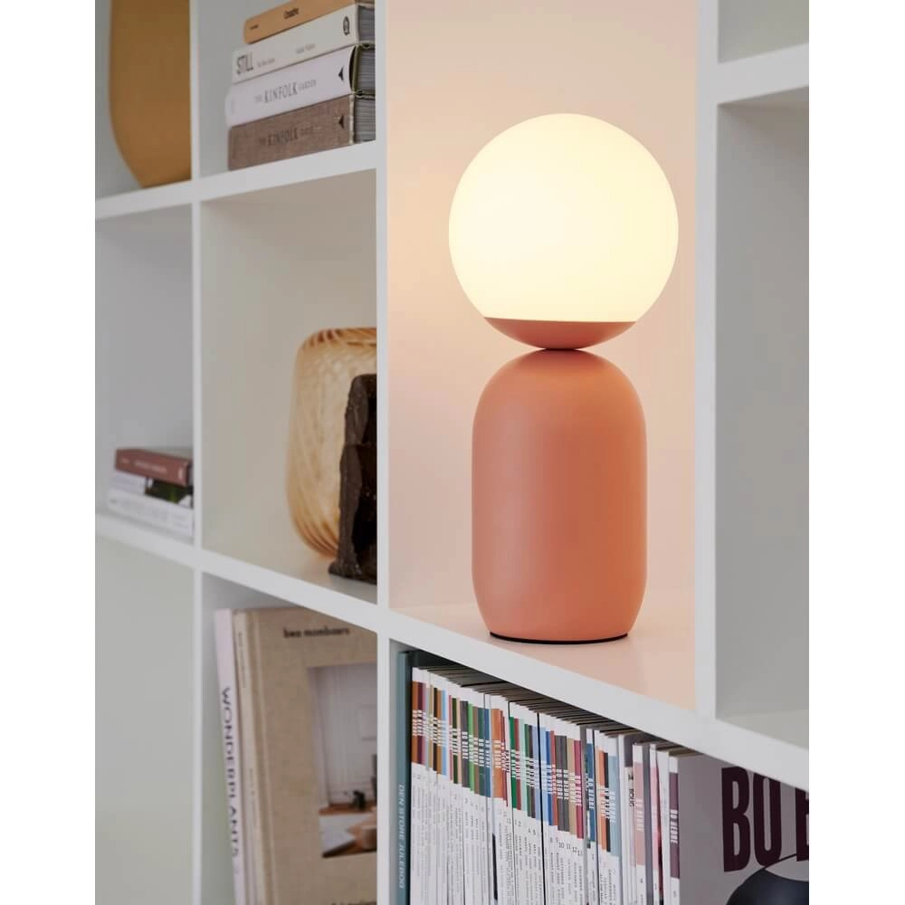 Tischlampe Notti Terrakotta mit Weiß Nordlux 5704924011603