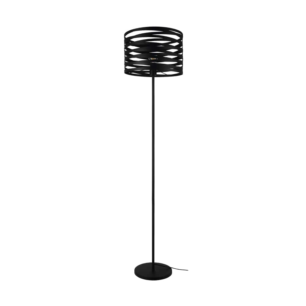 Schwarze Tischlampe Cremella