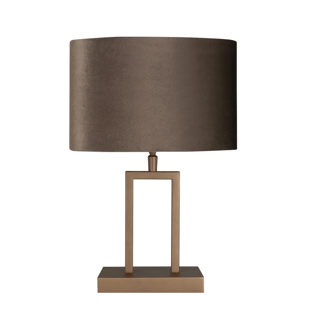 Tischlampe Monza Kupfer Bronze