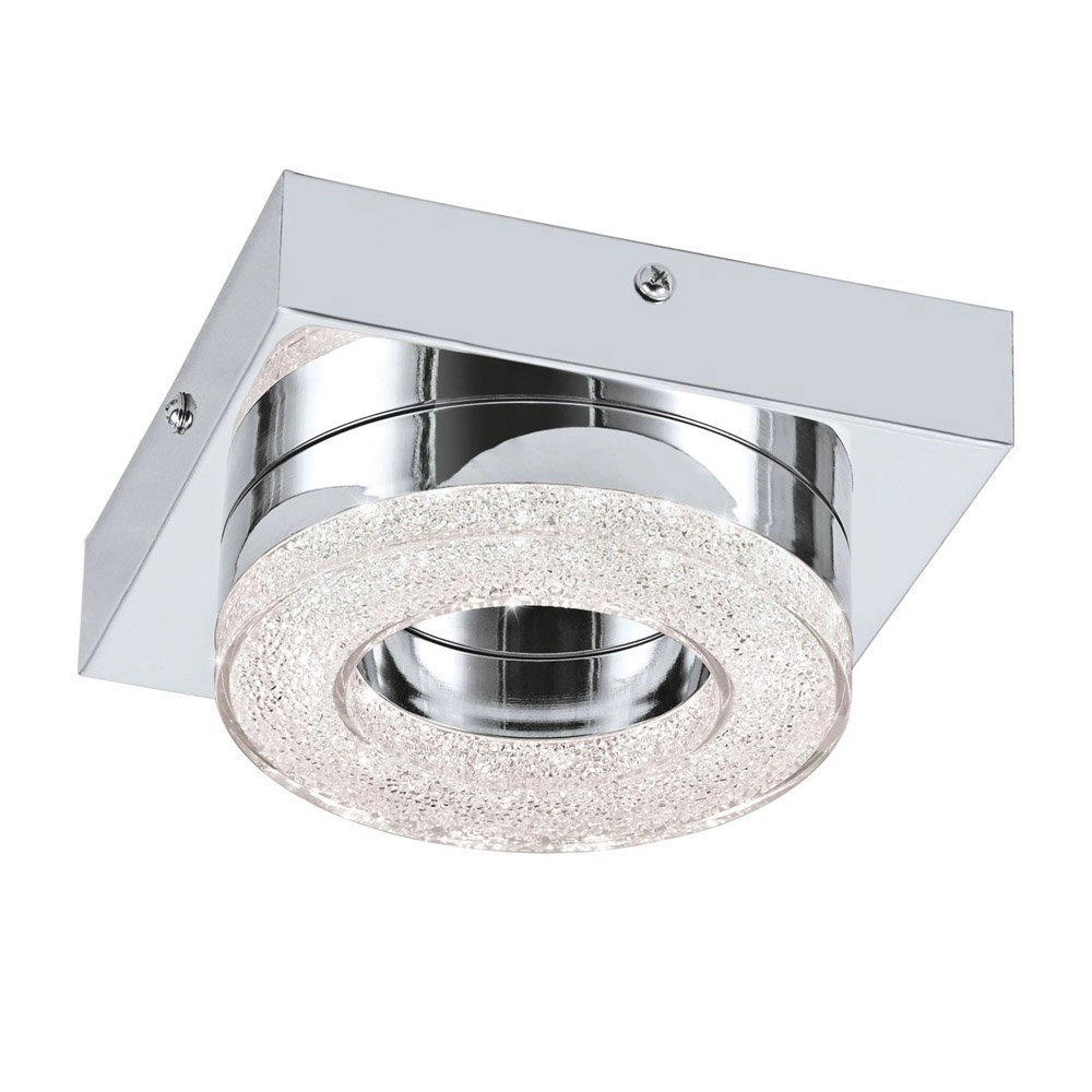 LED-Deckenlampe Fradelo 12 cm Chrom