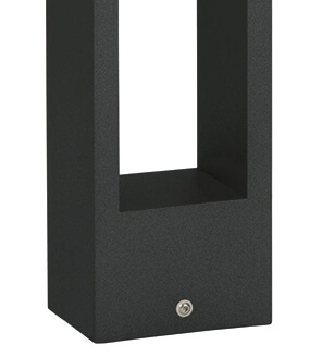 Led Gartenweg Lampe Padestal 90 cm - schwarz Albert 4007235622522