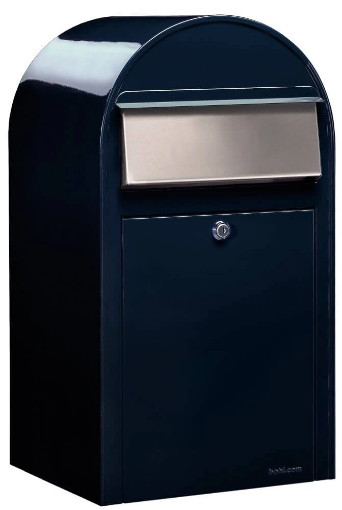 Briefkasten Grande 5004 i Schwarz Blau