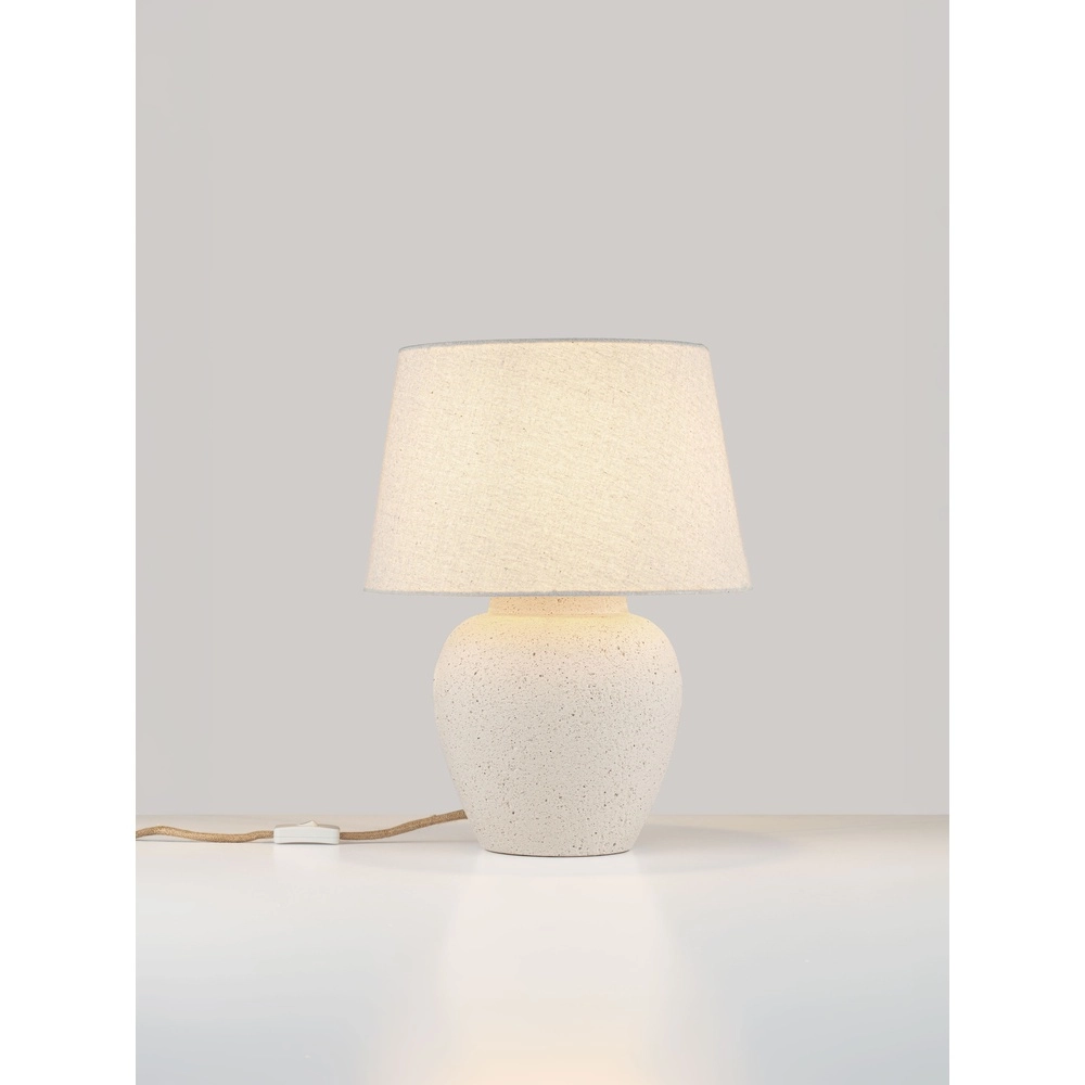 Japandi-Tischlampe Tero Beige Lyora 5212017494023