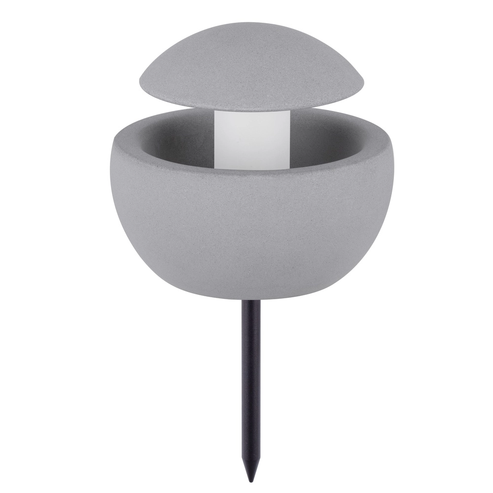Design-Gartenleuchte Minor Beton grau Lyora 5212017454454