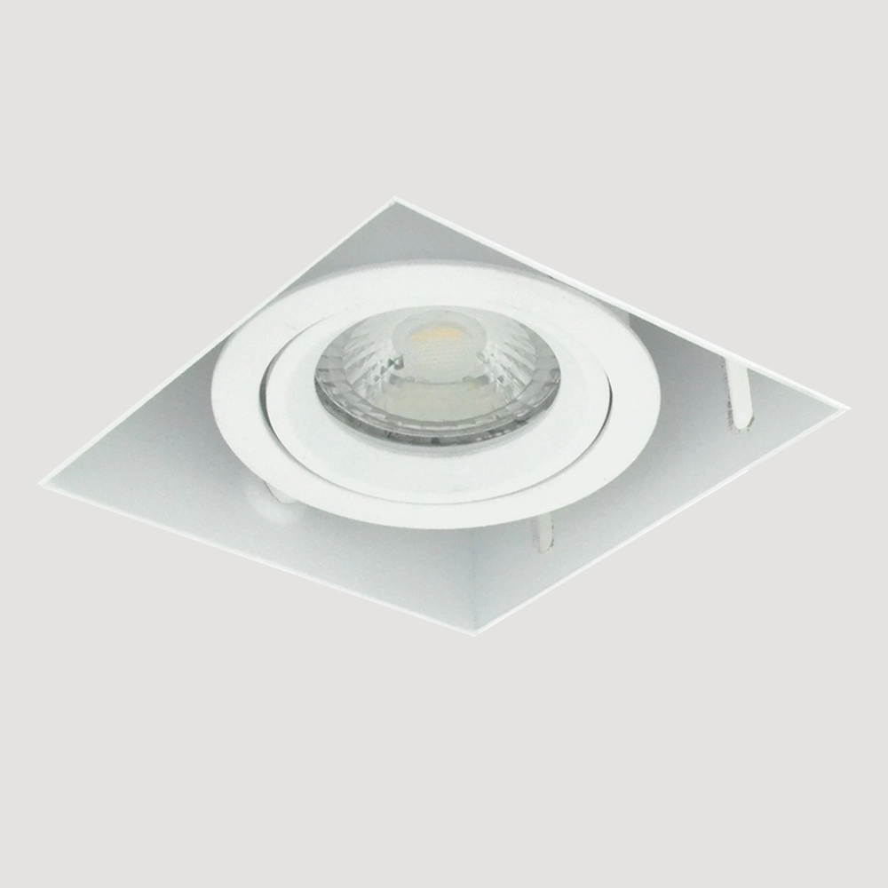 Randloser Einbaustrahler Sablons Weiß Searchlight 5053423185231