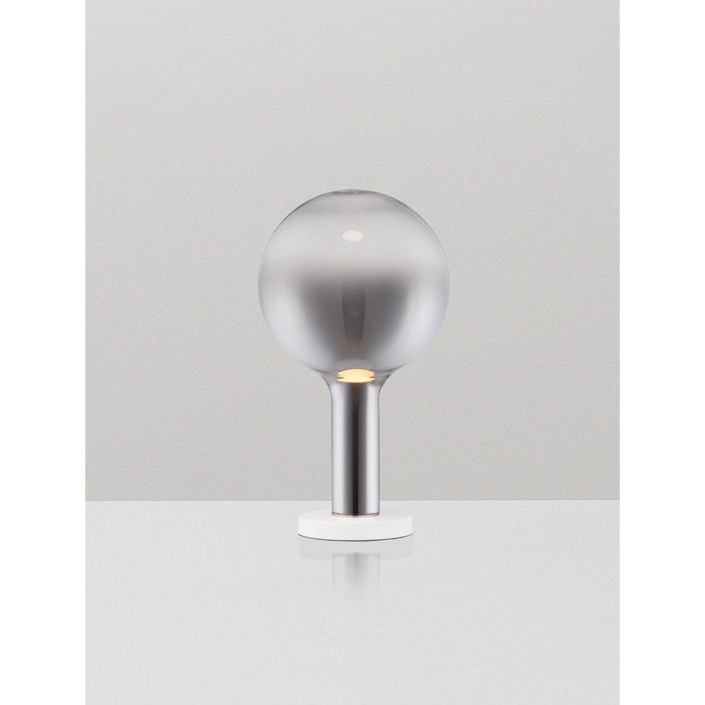 Tischlampe Nostos Rauchglas Lyora 5212017461162