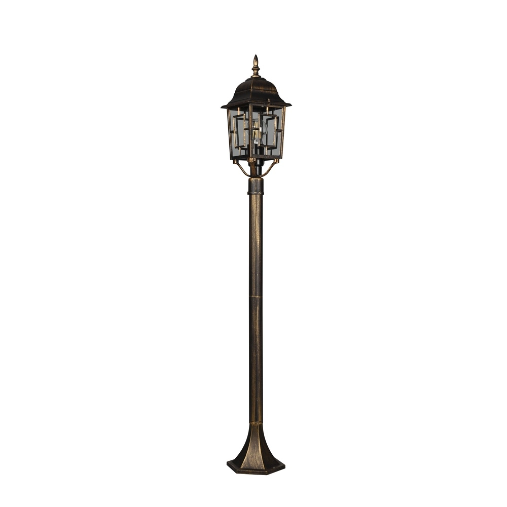 Stehlampe Volturno Antikbraun Trio 4017807543605