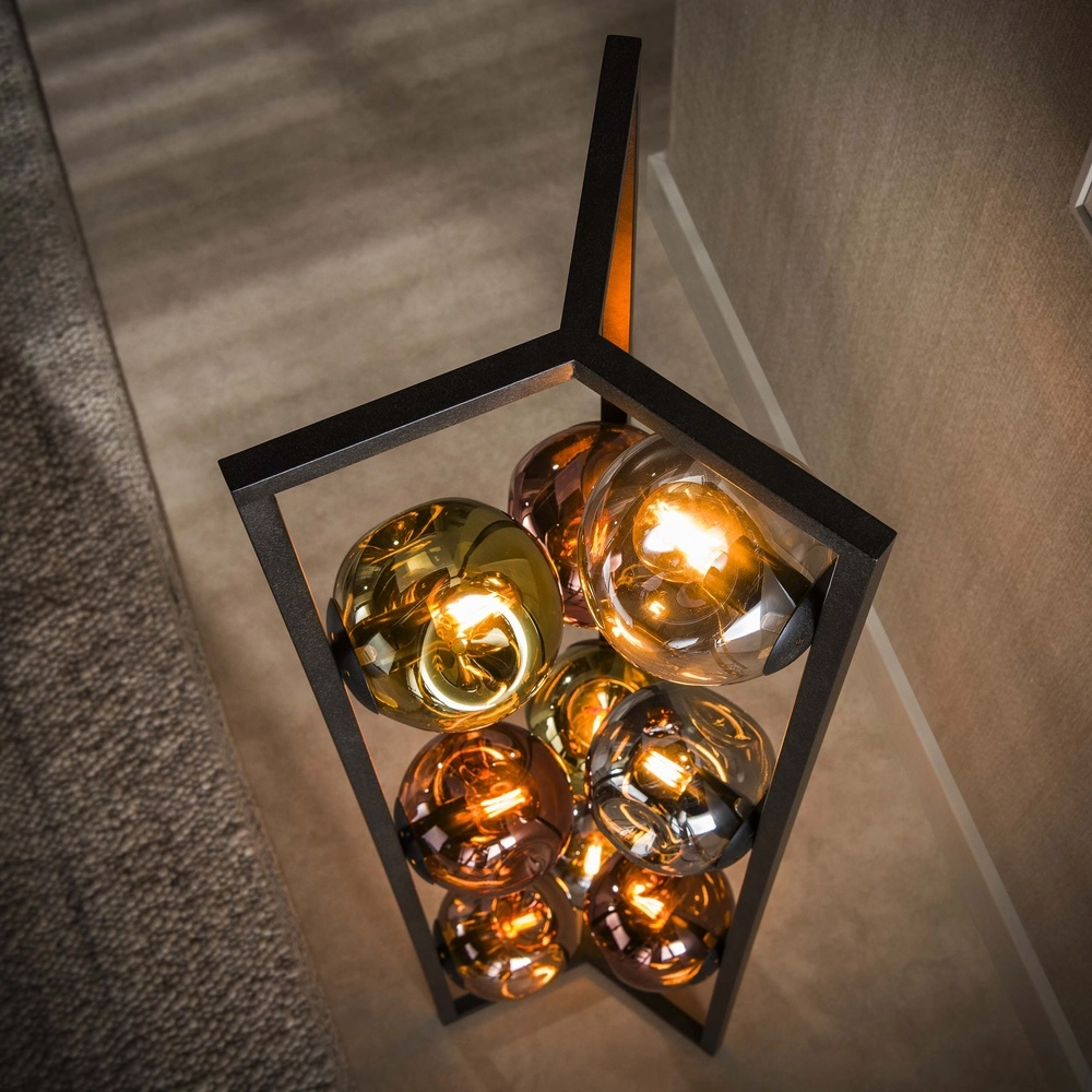 Glas-Stehlampe Stellar 9-Licht Lyora 8716803511590