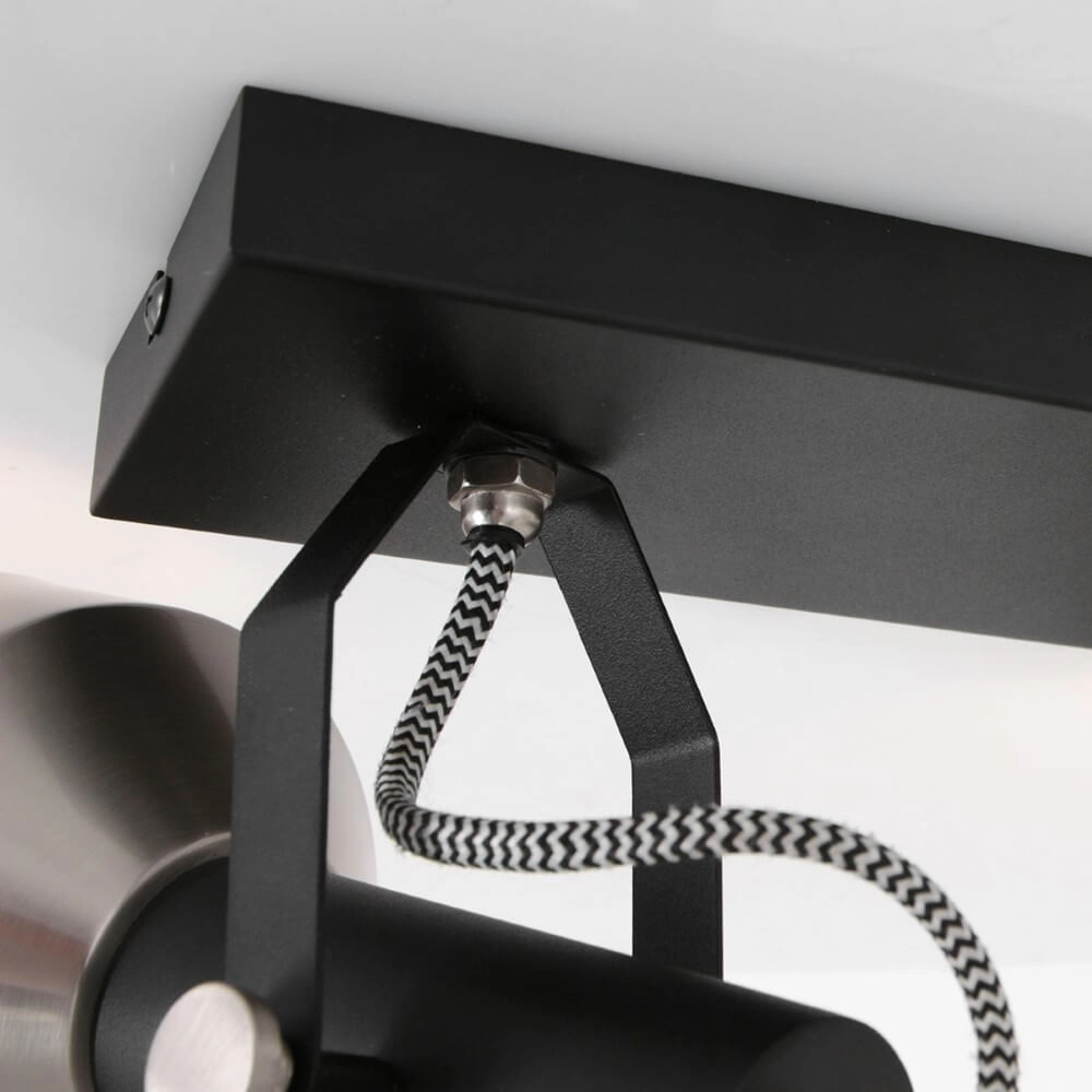 Doppel-Deckenlampe Acier Steinhauer 8712746151459