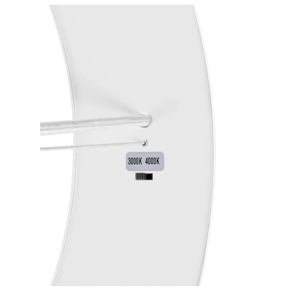 Weiße Pendelleuchte Medo Ring 60 Ø 60cm SLV 4024163298070
