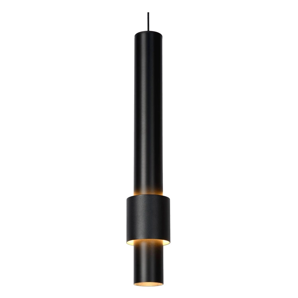 Elegante Pendellampe Margary 5-Licht Schwarz Lucide 5411212241917