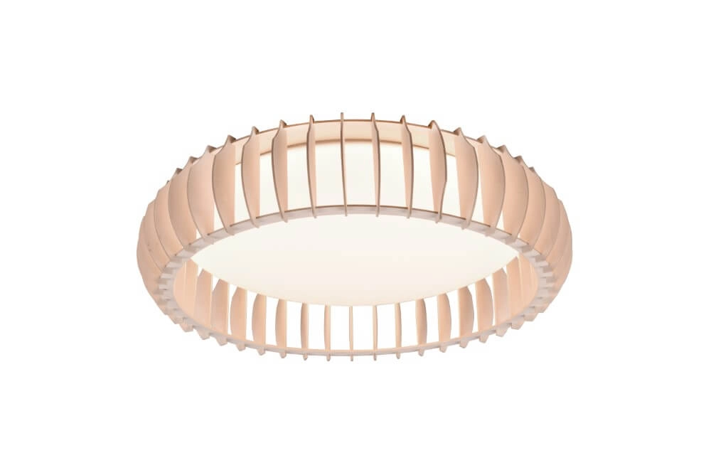 Deckenlampe Monte 60cm Holz braun Trio 4017807504613