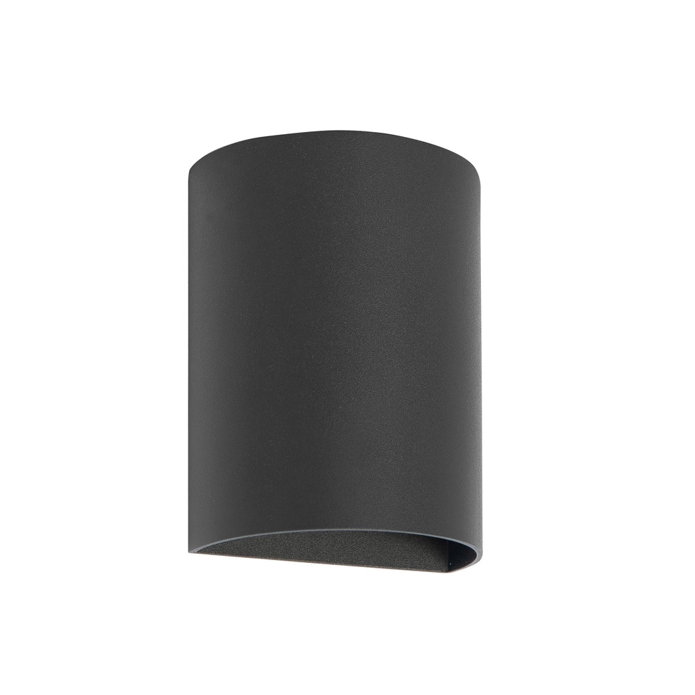 Design-Aufbaustrahler Hera Rund Schwarz