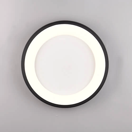 LED-Deckenleuchte Cardona schwarz - Ø 45cm Trio 4017807613902