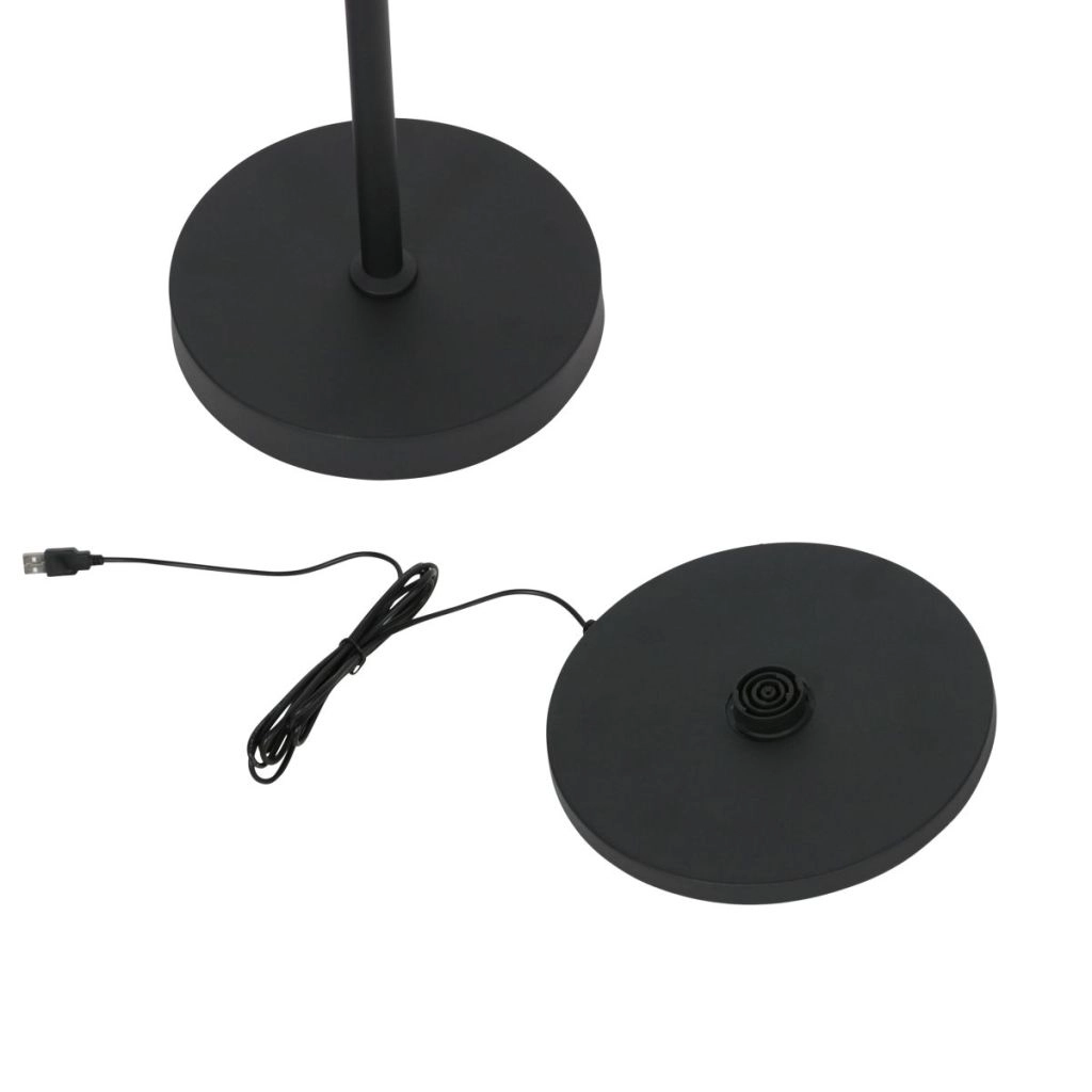 Leselampe Glowgo Schwarz wiederaufladbar Steinhauer 8712746184532
