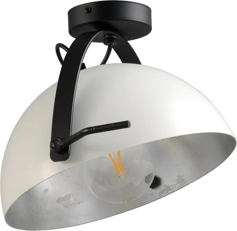 Deckenleuchte Larino 30 weiß mit silber Masterlight 8718121236322