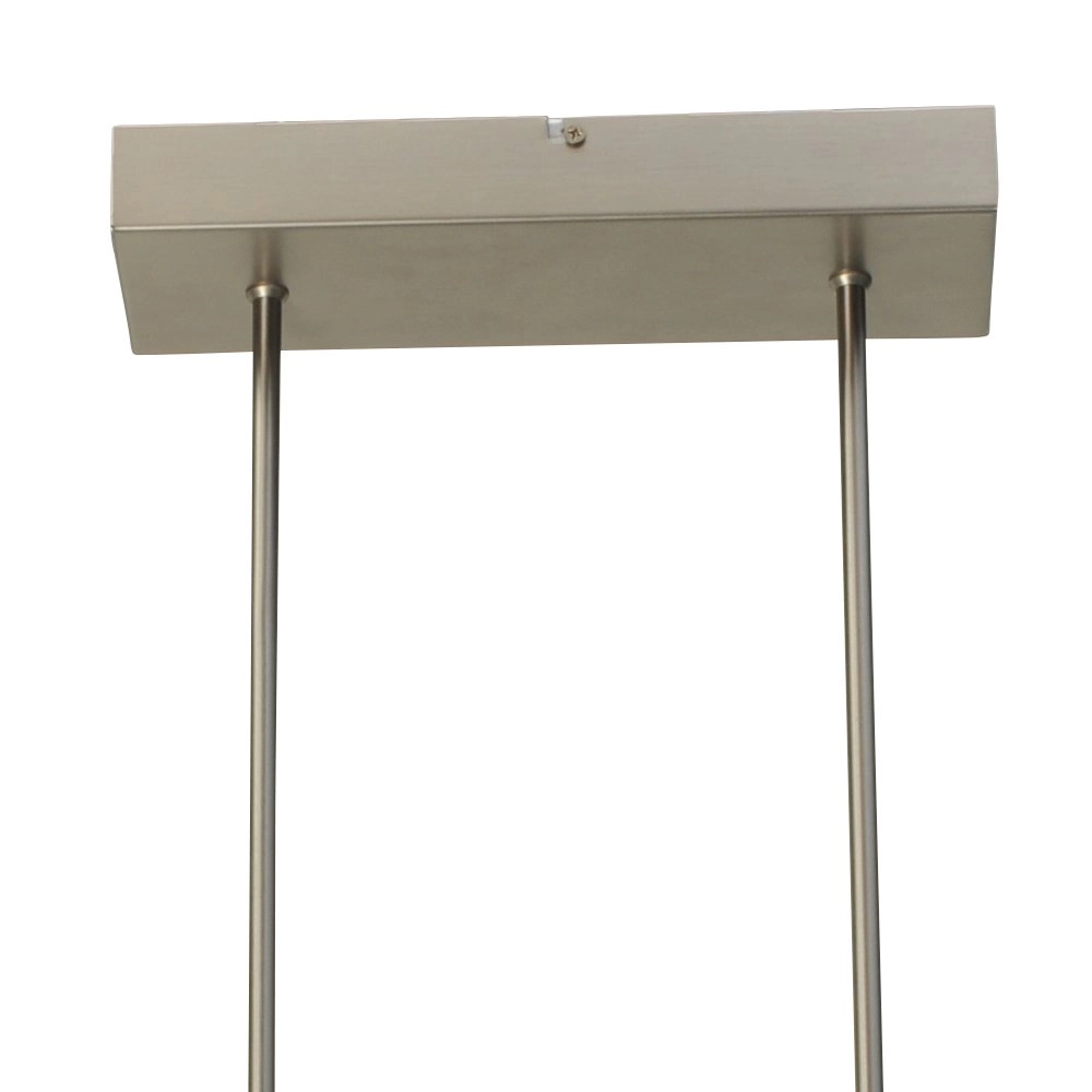 Esszimmerlampe Vigo 130 cm Nickel mit schwarz Masterlight 8718121181097