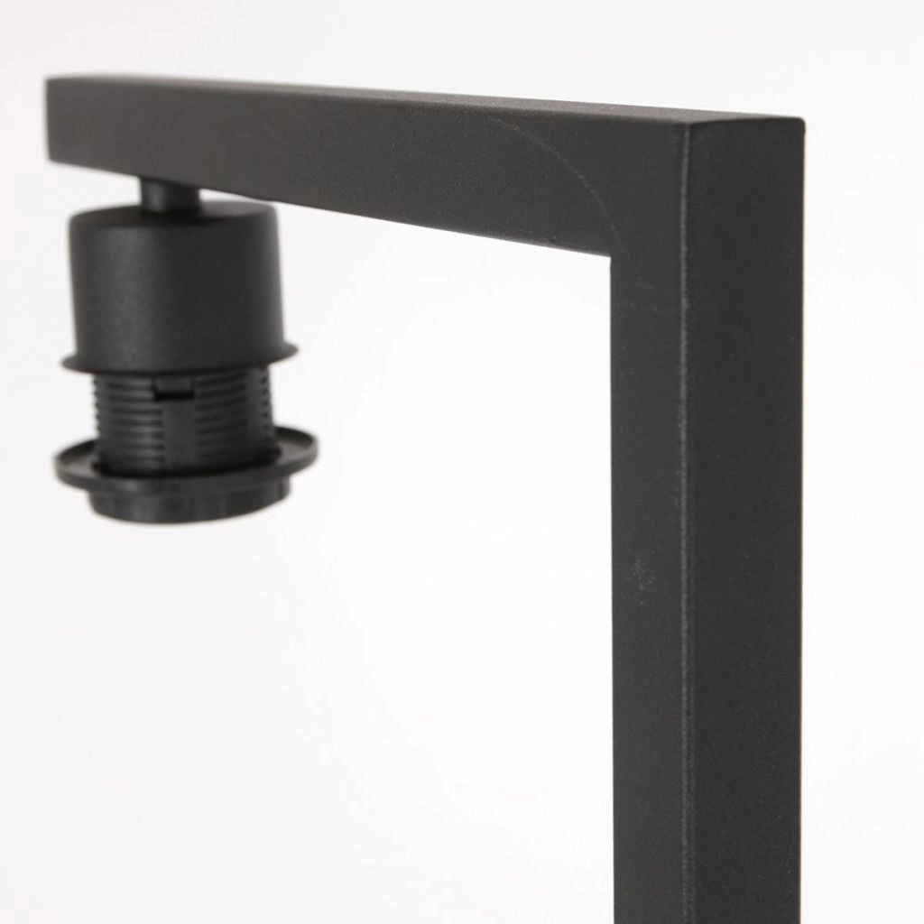 Schwarze Stehlampe Stang mit Korkkappe Ø30 cm Steinhauer 8712746180619