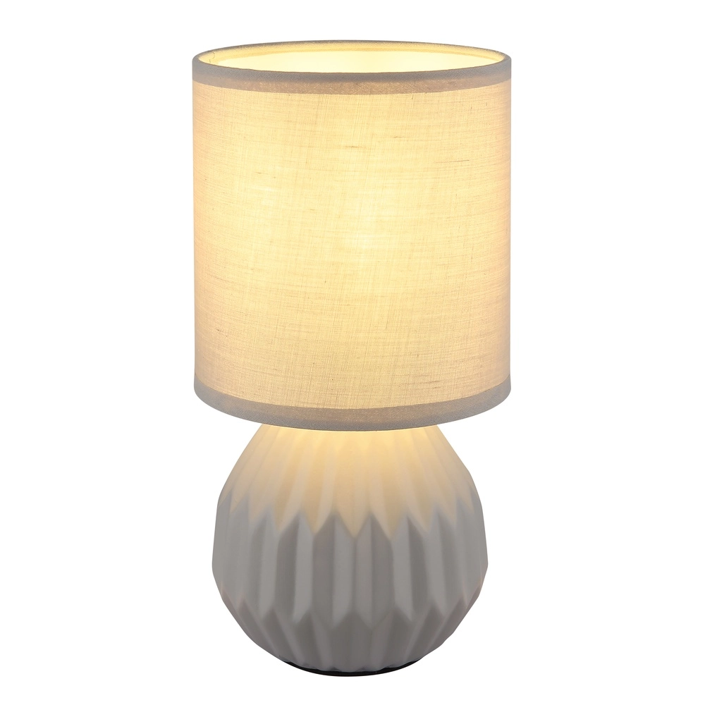 Design-Tischlampe Sylas Grau