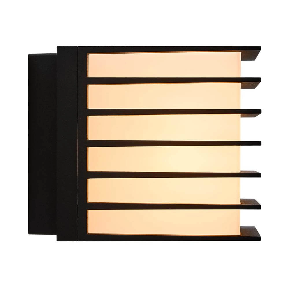 Wandleuchte Fluctus schwarzes Quadrat Nordlux 5704924015595