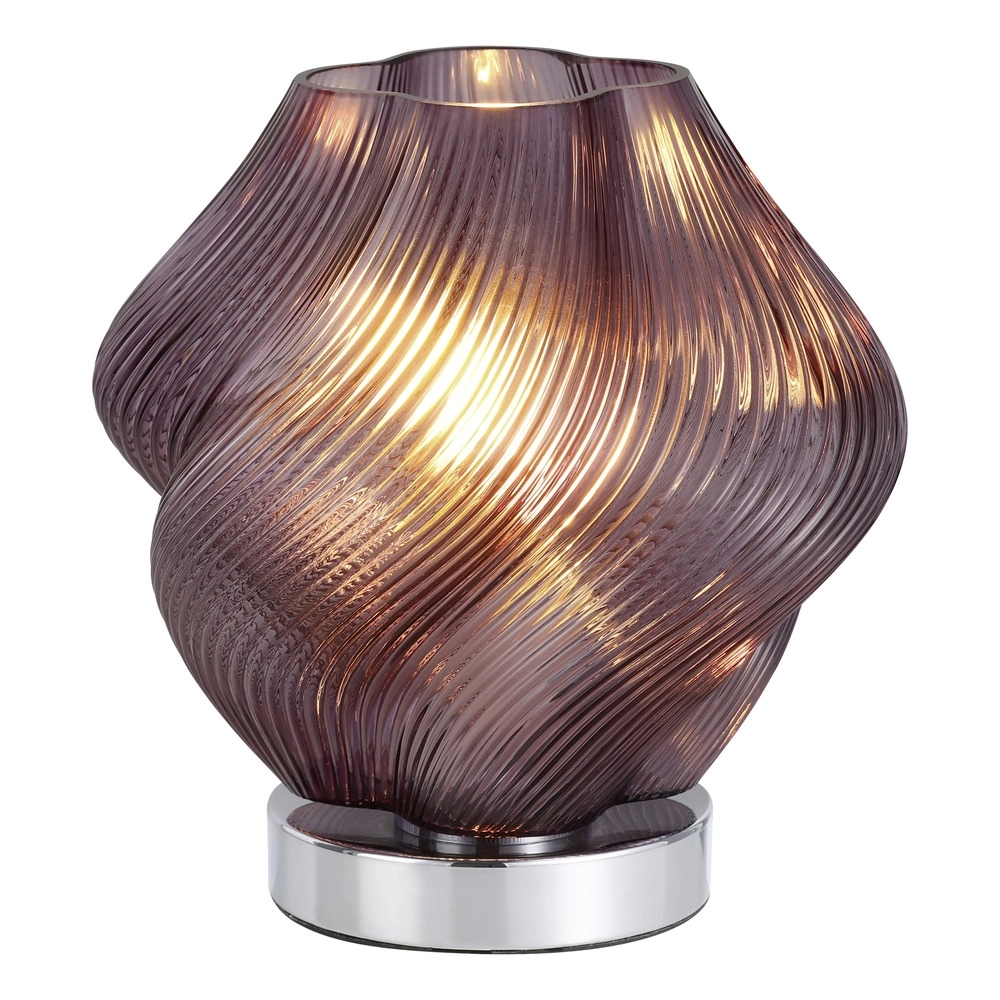 Tischlampendesign Vicenne Lila