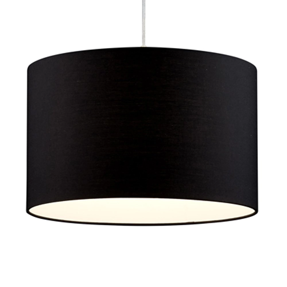 Design-Pendelleuchte Series 4611 mit schwarzem Lampenschirm