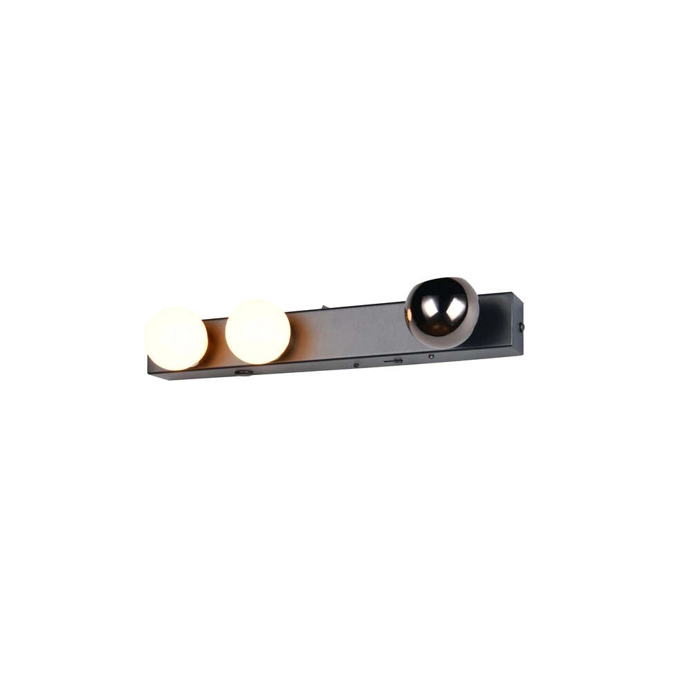 Wandlampe Arpino Schwarz 30cm Trio 4017807683622