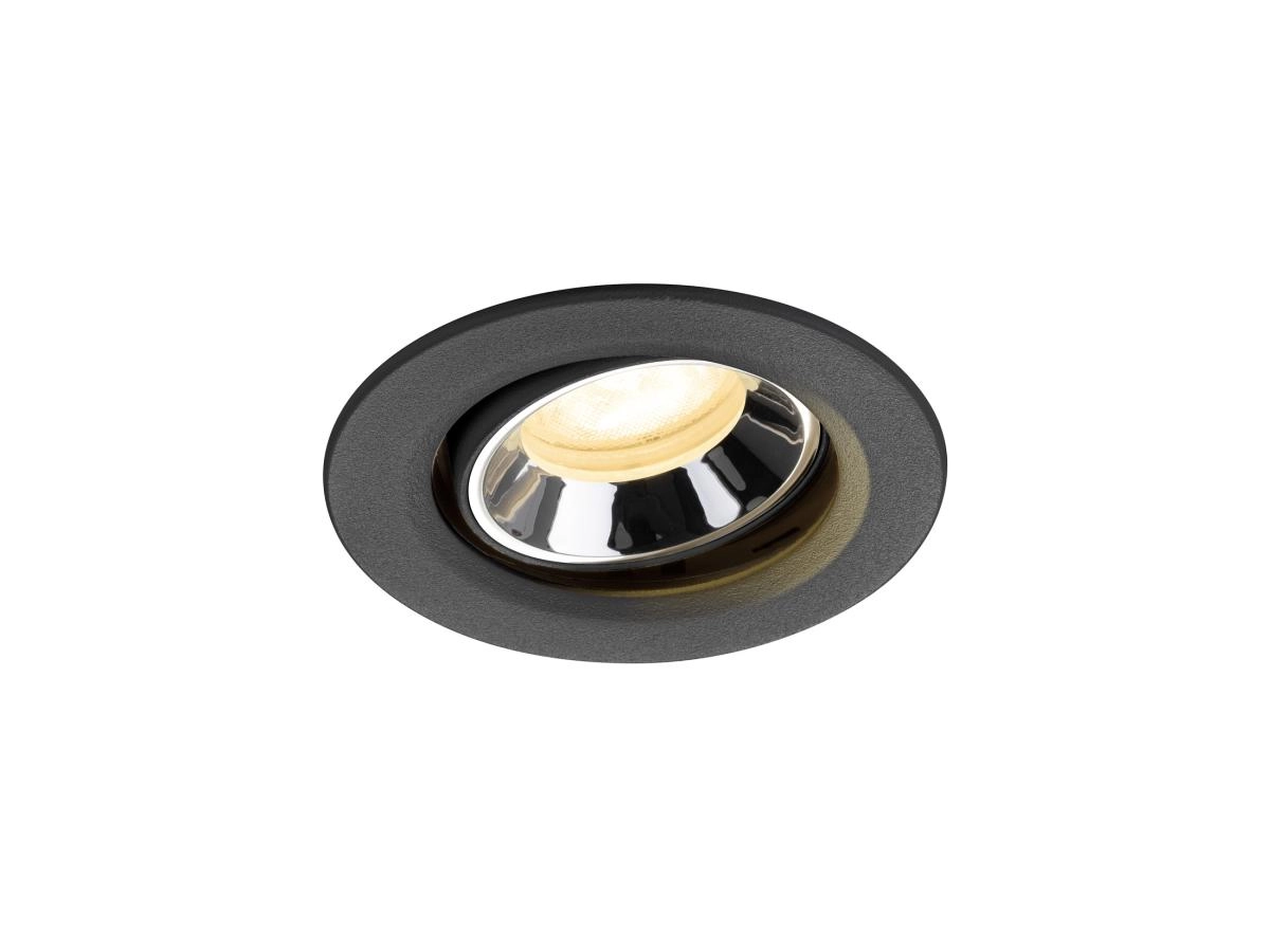 Einbau-Strahler Numinos Move XS Schwarz/Chrom 3000K - 55gr