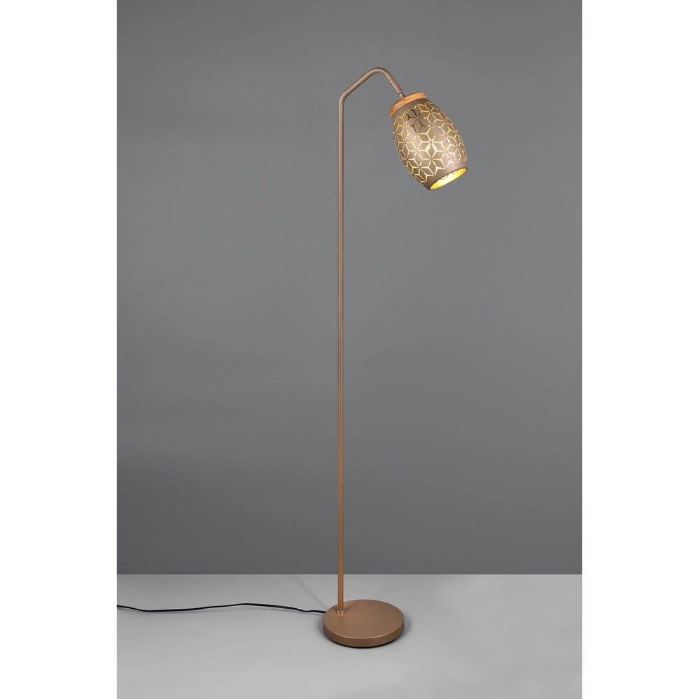 Stehlampe Bidar kaffeebraun Trio 4017807633375
