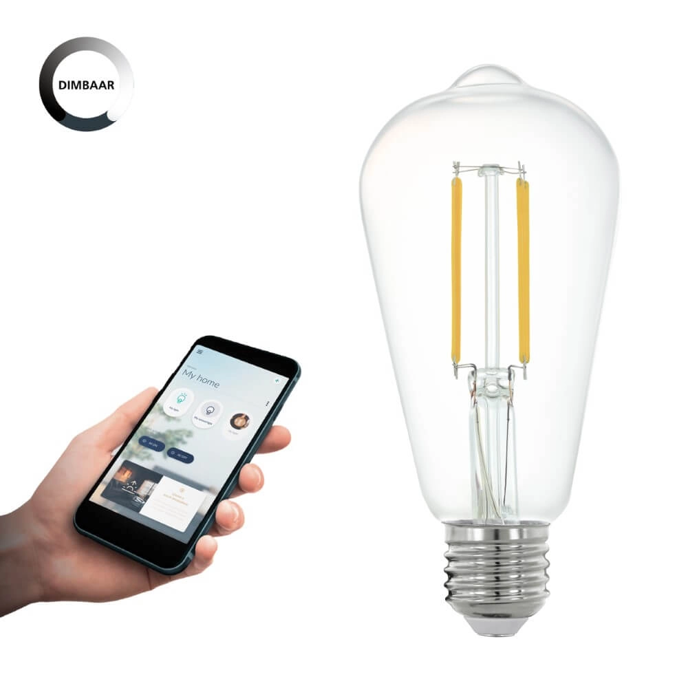 LED-Lampe Zigbee - E27 - 6 watt - 2700K - ST64 Eglo 9002759122270