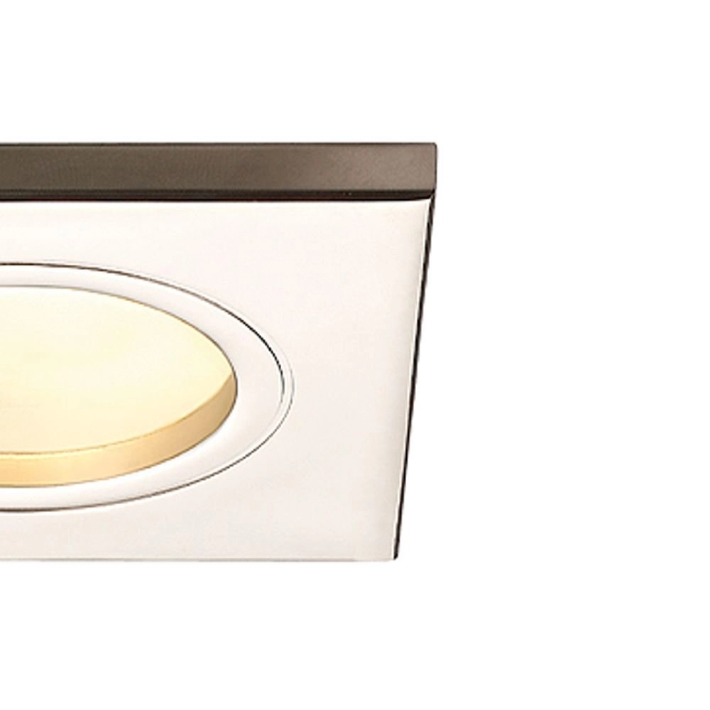 Einbaustrahler Dolix Out GU10 Square Für Buiten Titan SLV 4024163194891