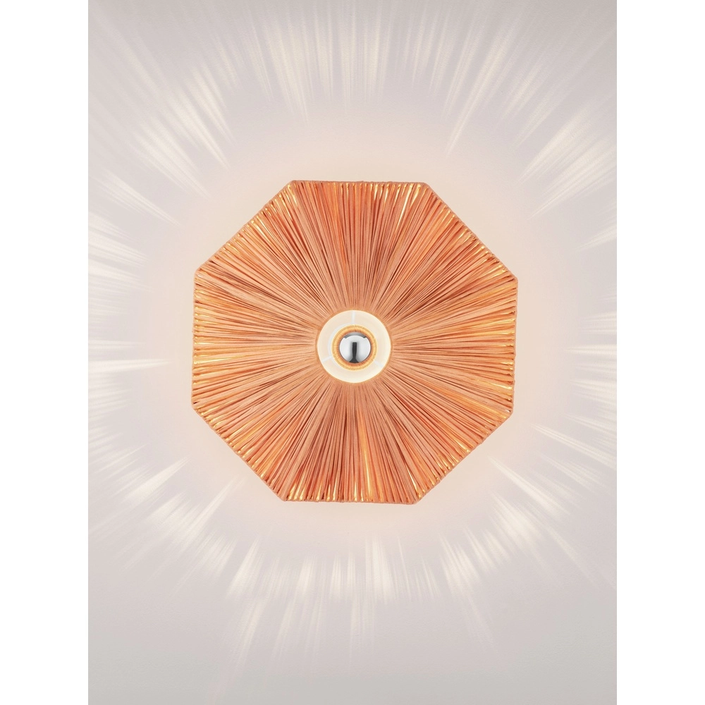 Wandlampe Elvio Terrakotta Ø 45 cm Lyora 5212017493903
