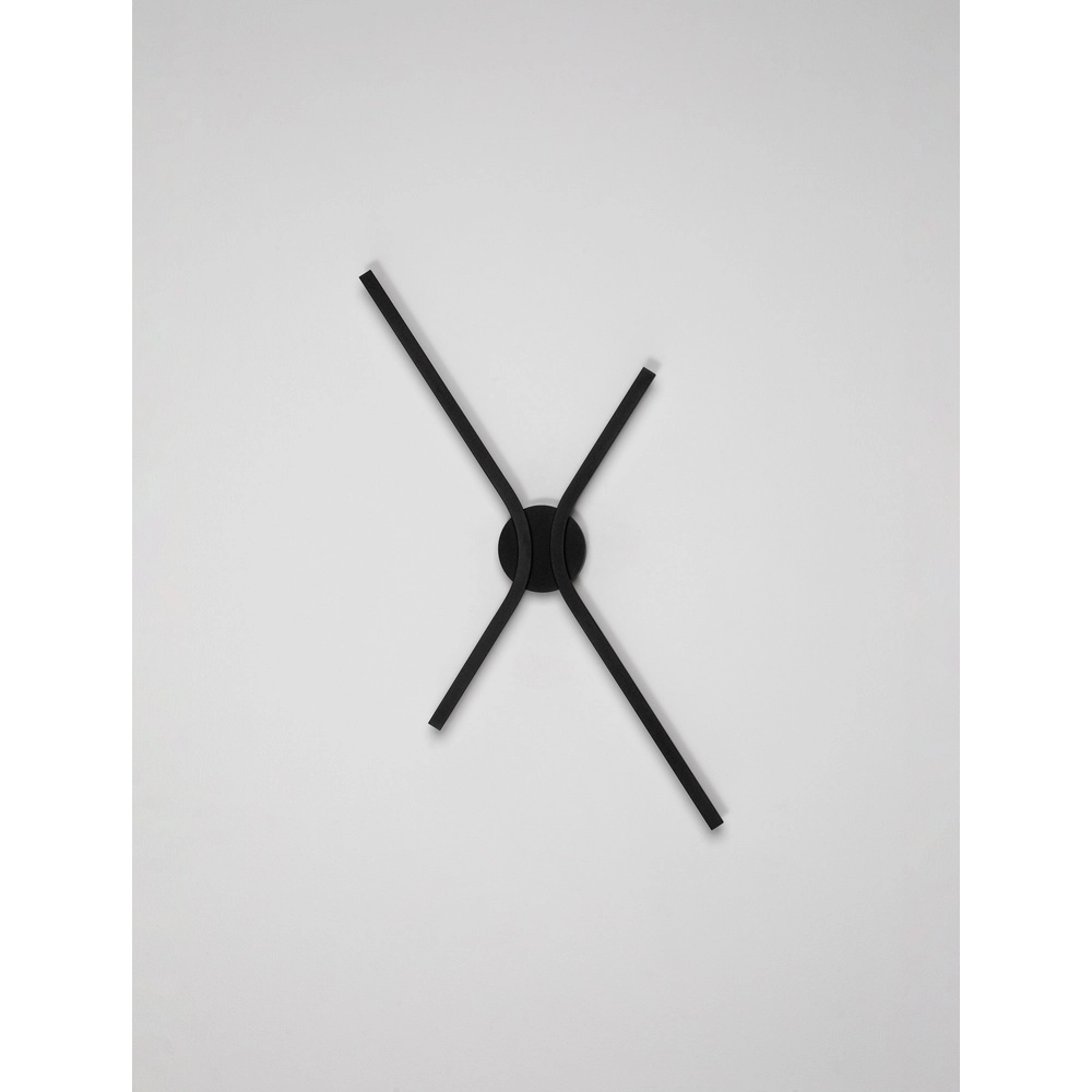 Design-Wandleuchte Akro schwarz Lyora 5212017461759