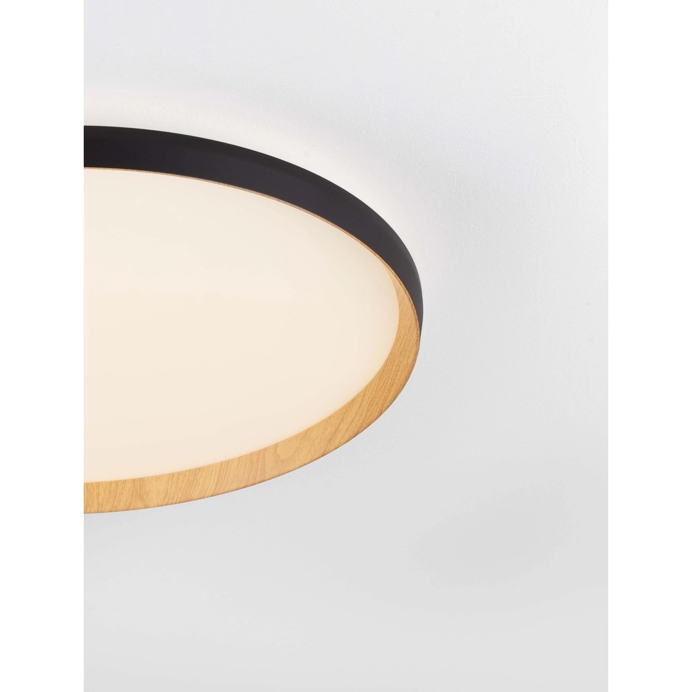 Deckenleuchte Vomos schwarz Ø 60cm Lyora 5212017448781