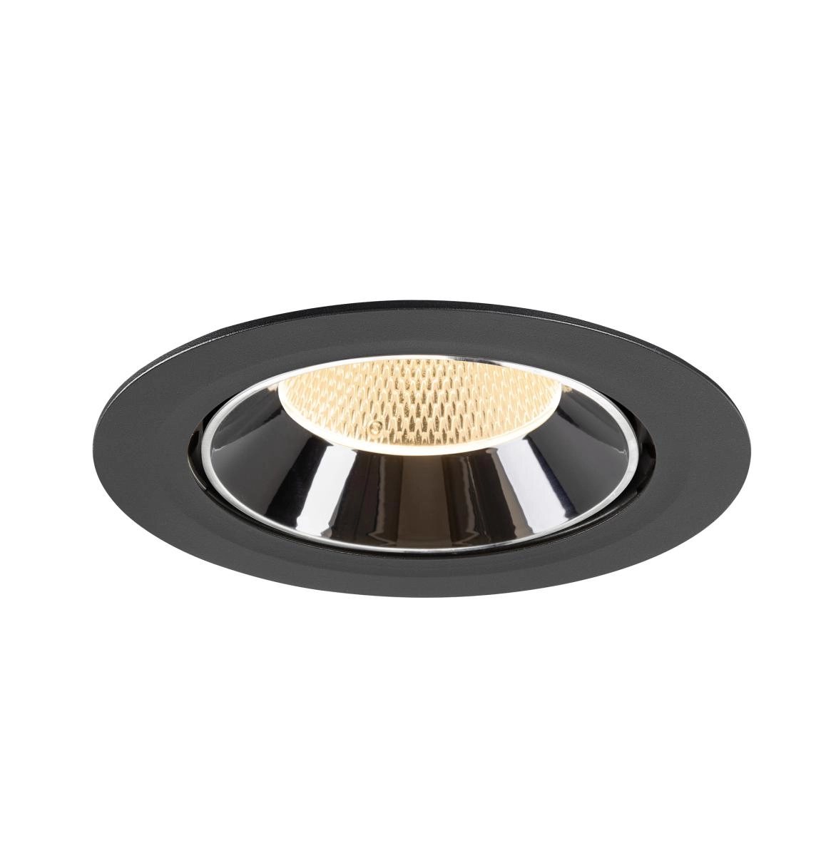 Einbau-Strahler Numinos Gimble XL Schwarz/Chrom 2700K - 20gr SLV 4024163308885