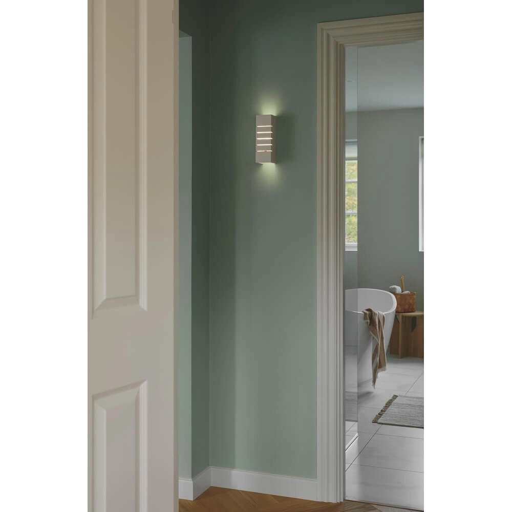 Design-Wandleuchte Lancio Rechteck weiß Nordlux 5704924018589