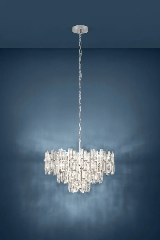 Ø 63cm Kronleuchter Calmeilles 1 Chrom Stars of Light 9002759396268