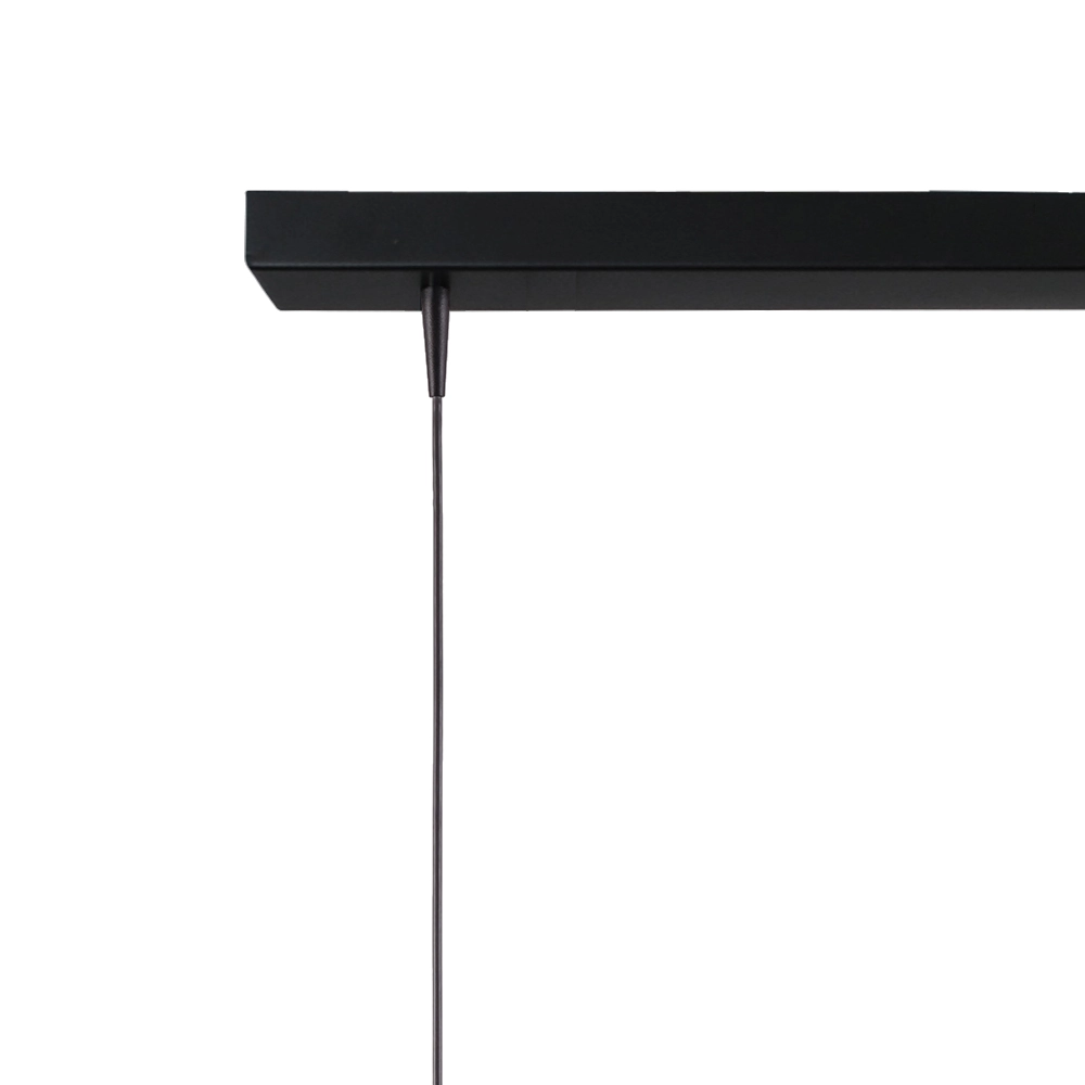 4-Licht Pendellampe Scala schwarz mit goldener Ø 20 cm Masterlight 8718121296111