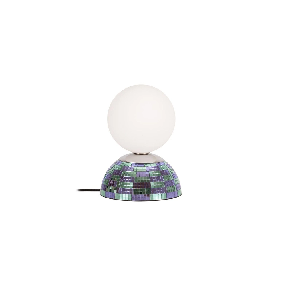 Tischlampe Glitzer Blau